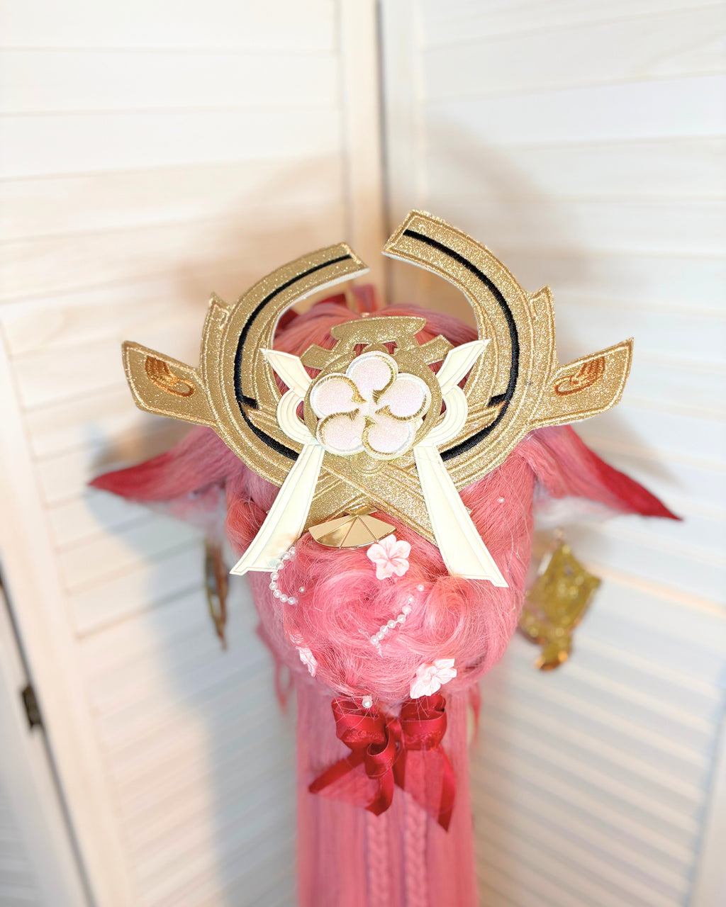 Custom Handmade Yae Miko Cosplay Wig